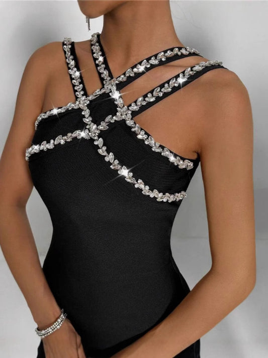 Heavy Industry Chain Mini Dress - vevewholesale