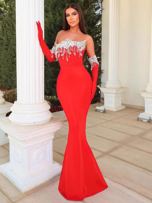 Diamonds Maxi Dress - vevewholesale