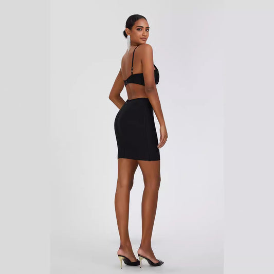 Strapless Mini Dress - vevewholesale