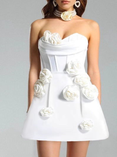 Three-dimensional flower bust - vevewholesale