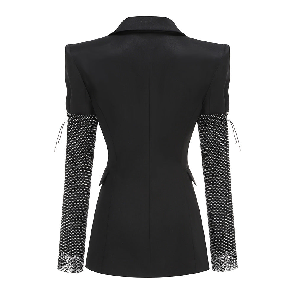 Patchwork Blazer - vevewholesale