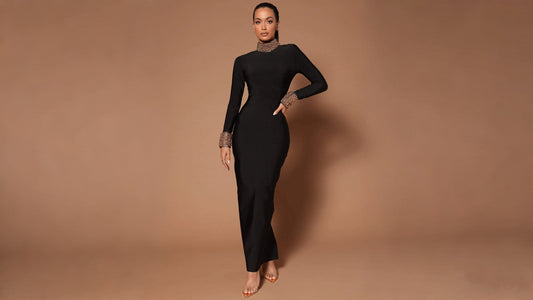 Long Sleeve Bandage Dress Wholesaler