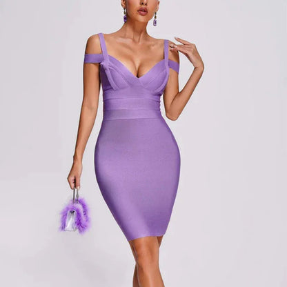 Backless Bodycon Mini Dress - vevewholesale