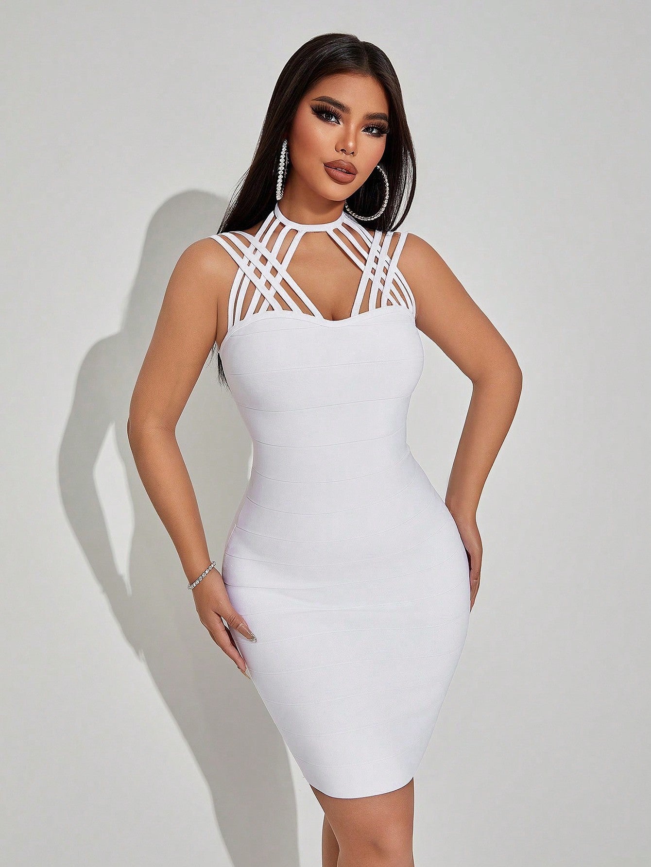 Halter Mini Dress - vevewholesale