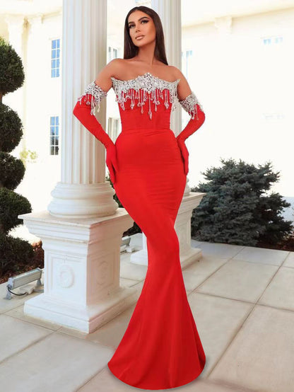 Diamonds Maxi Dress - vevewholesale