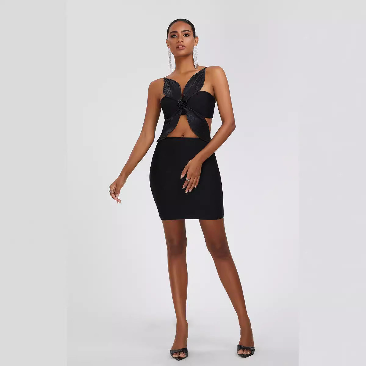 Strapless Mini Dress - vevewholesale