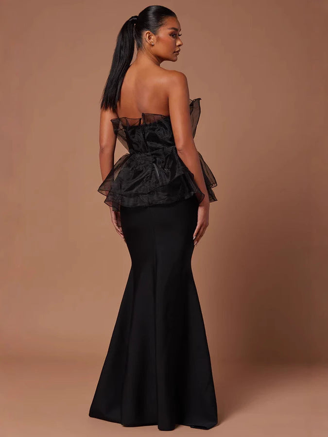 Strapless Maxi Dress - vevewholesale