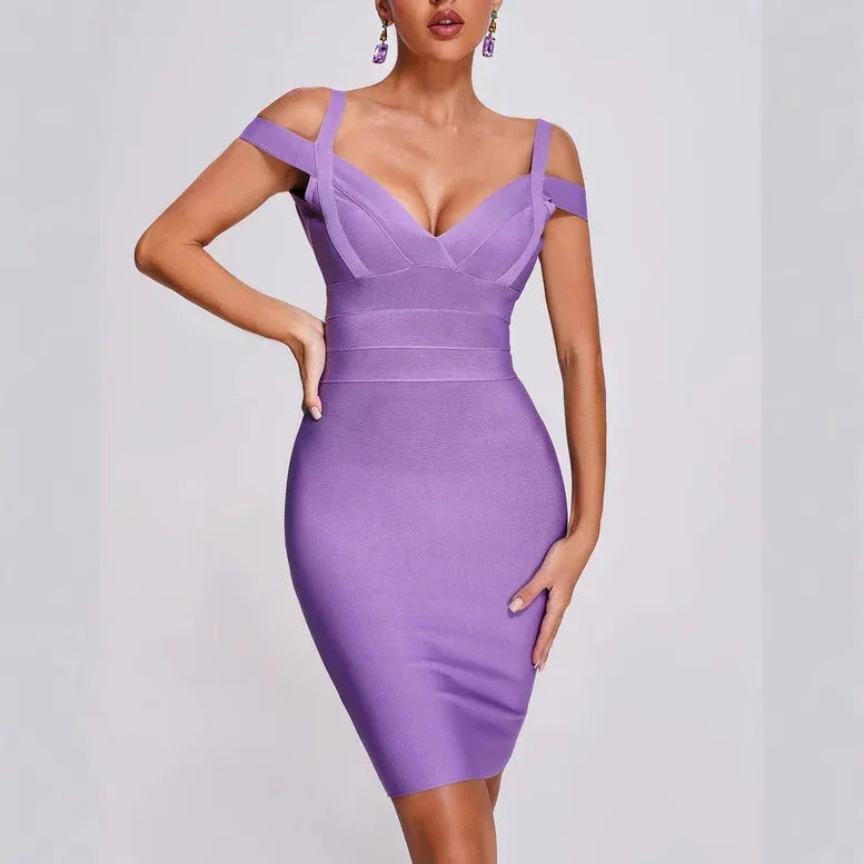 Backless Bodycon Mini Dress - vevewholesale