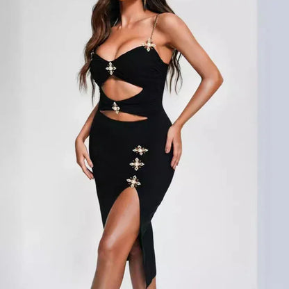 Cut-Out Midi Dress - vevewholesale