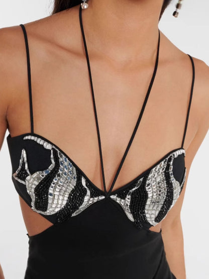 Diamond Bodycon Maxi Dress - vevewholesale