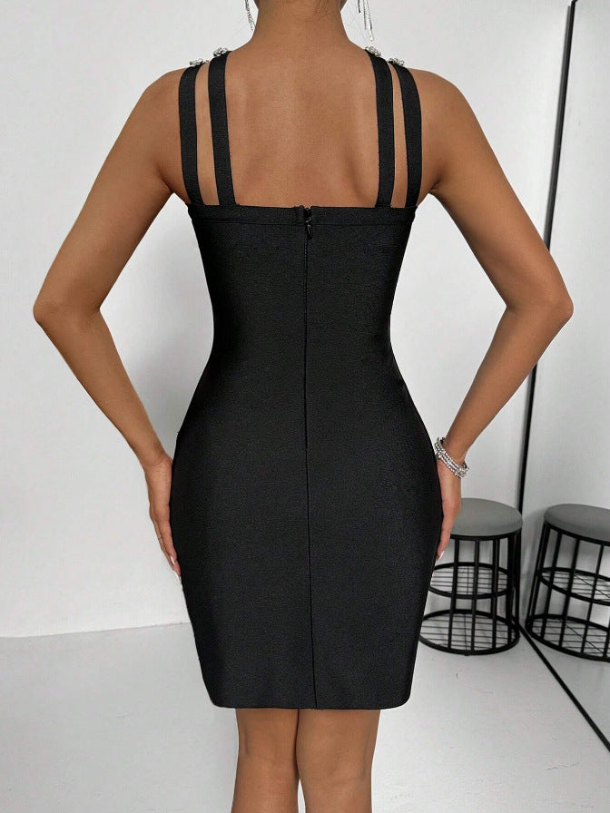 Heavy Industry Chain Mini Dress - vevewholesale