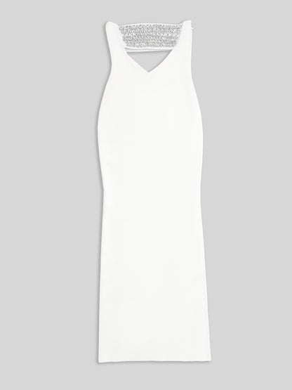 Diamond Strapless Maxi Dress - vevewholesale