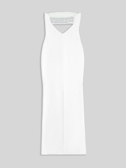 Diamond Strapless Maxi Dress - vevewholesale