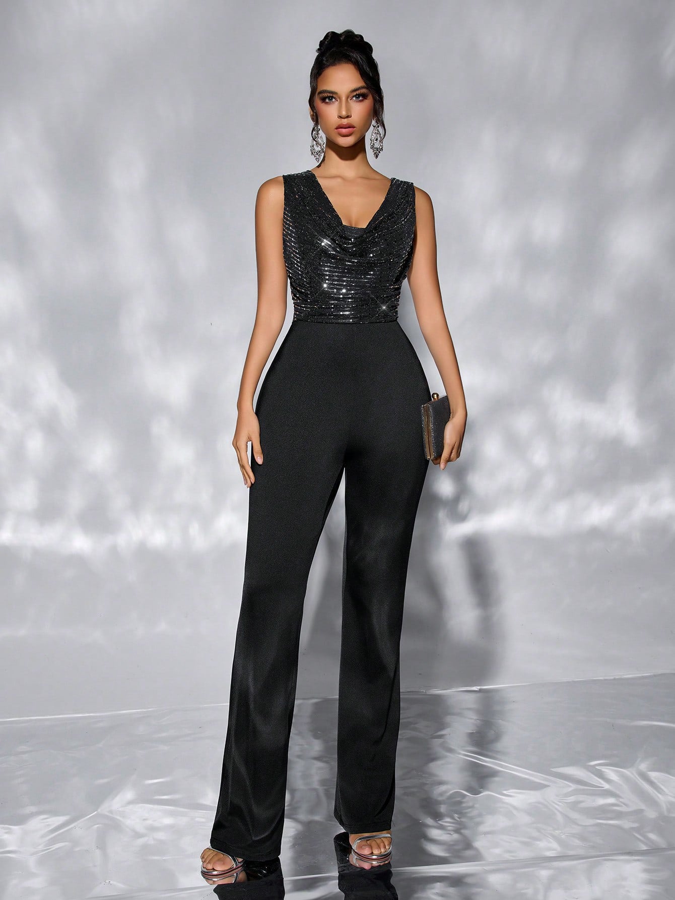 Waist-Cinching Jumpsuit