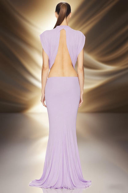 Sleeveless Fishtail Maxi Dress - vevewholesale