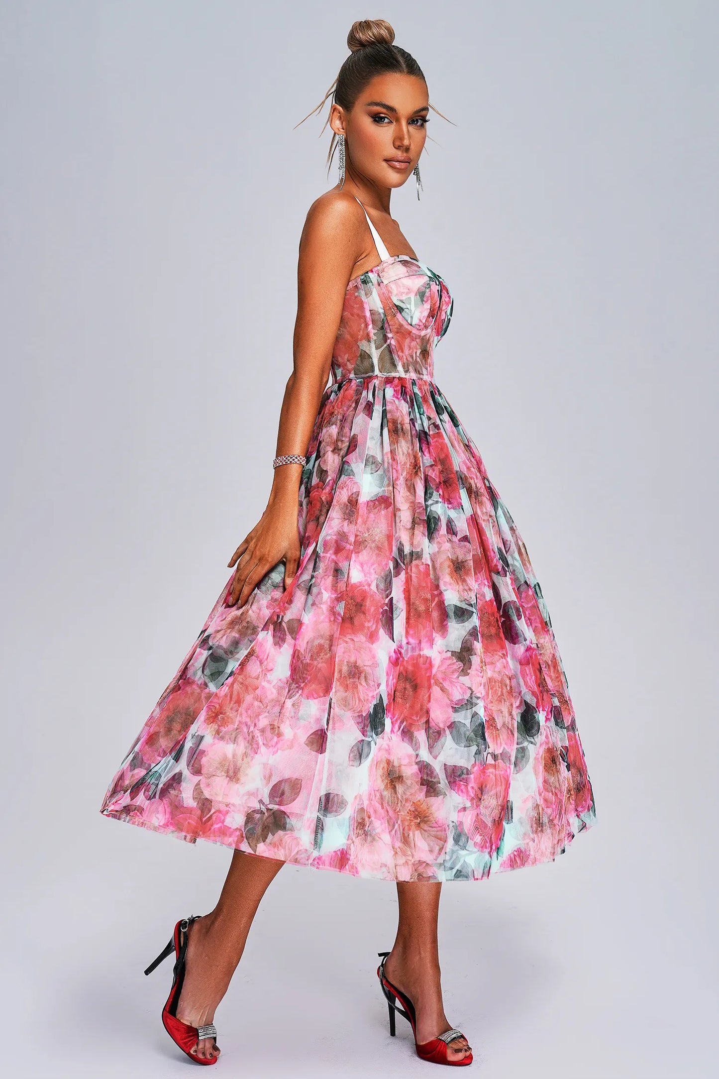 Floral Midi Dress