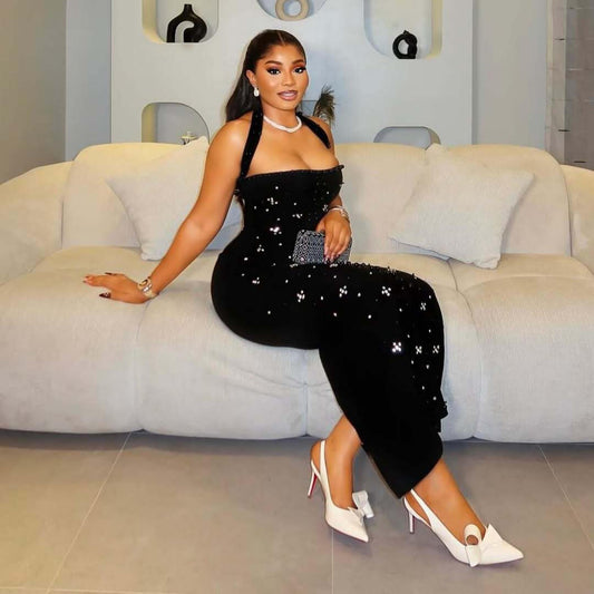 Halter Backless Long Dress