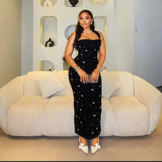 Halter Backless Long Dress