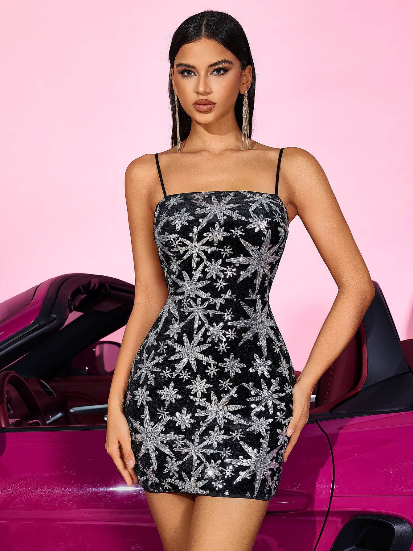 Mini Sequin Party Dress