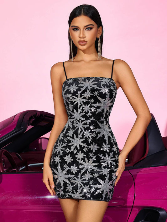 Mini Sequin Party Dress