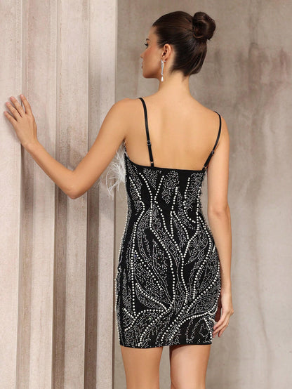 Strap Party Mini Dress