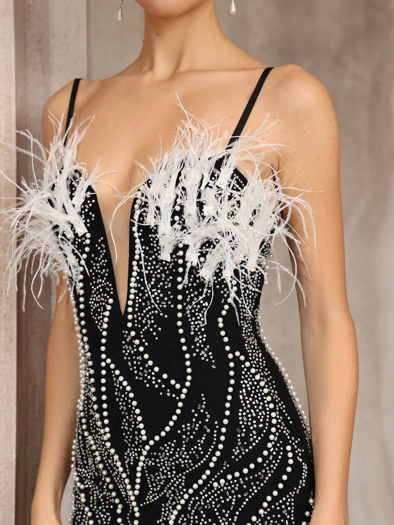 Strap Party Mini Dress