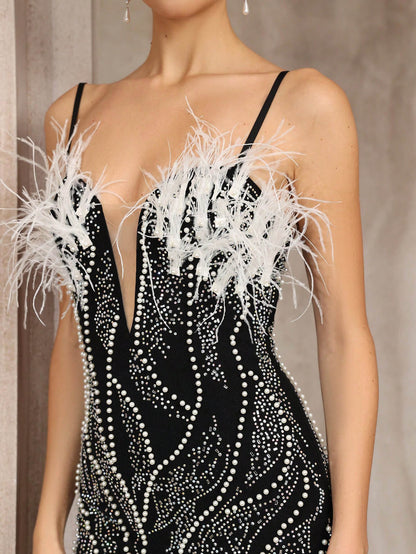 Strap Party Mini Dress