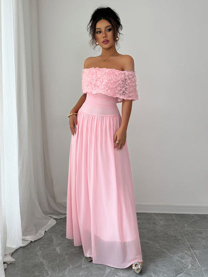 Strapless Elegant Long Dress